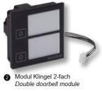 Modul Klingel 2-fach 263108